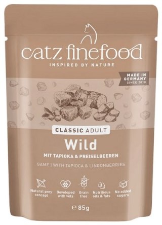 Catz Finefood Classic Dziczyzna (N.09) saszetka 85g