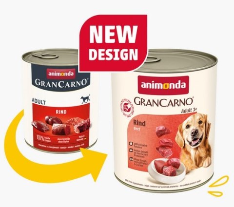 Animonda GranCarno Original Adult Rind Wołowina puszka 800g