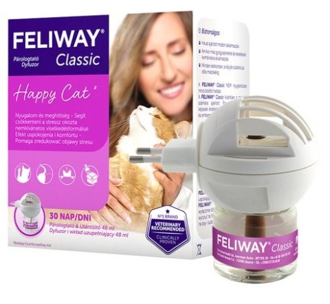 Feliway Classic - kocie feromony Zestaw Startowy (Dyfuzor+wkład)