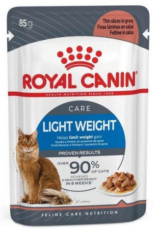 Royal Canin Light Weight Care w sosie karma mokra dla kotów dorosłych z tendencją do nadwagi saszetka 85g