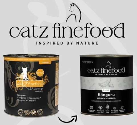 Catz Finefood Pure Kangur (Purrrr N.107) puszka 800g