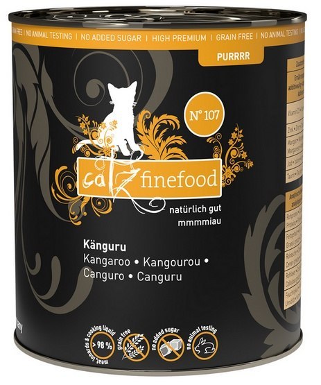 Catz Finefood Pure Kangur (Purrrr N.107) puszka 800g