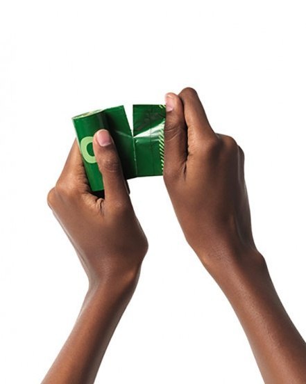 Earth Rated Woreczki ekologiczne do zbierania psich odchodów 8x15szt lawendowe