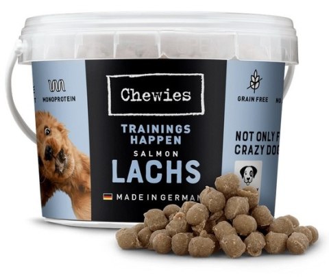 Chewies Trainings-Happen Trenerki Łosoś wiaderko 300g