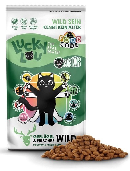 Lucky Lou Food Code Lifestage Senior Drób & Dziczyzna 1,7kg