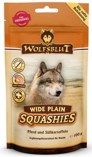 Wolfsblut Dog Squashies Trenerki Wide Plain - konina i bataty 100g