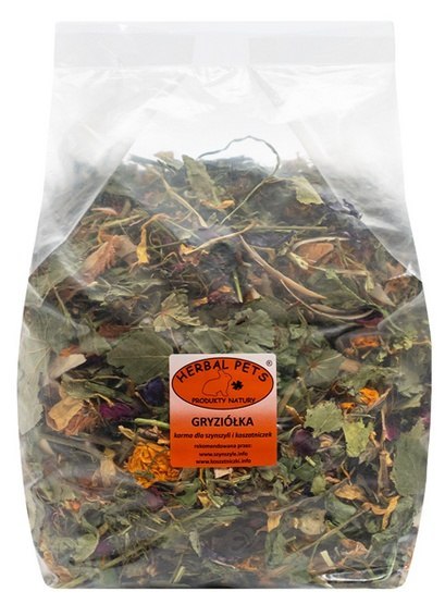 Herbal Pets Gryziółka karma dla szynszyli koszatniczki 800g