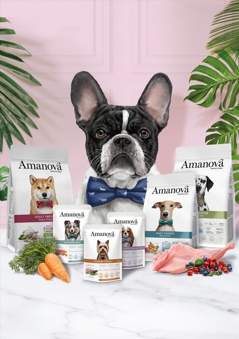 Amanova Dog Adult Irresistible Beef - wołowina saszetka 300g [P02]