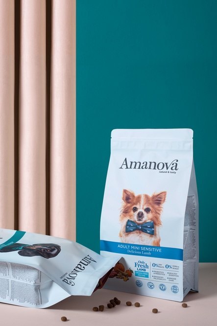 Amanova Dog Adult Mini Sensitive Delicious Lamb - jagnięcina 7kg