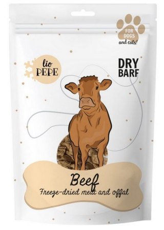 Paka Zwierzaka Lio PEPE Przysmak liofilizowany Beef (mięso wołowe) 60g