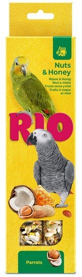 Rio Kolby dla papug orzechy i miód 2szt