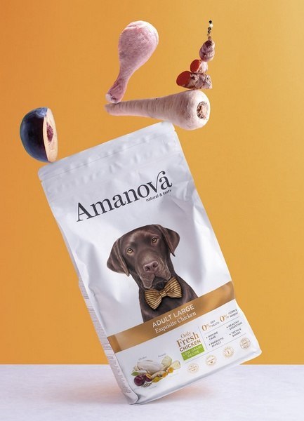 Amanova Dog Adult Large Exquisite Chicken - kurczak 12kg