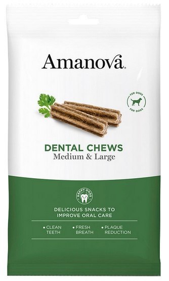 Amanova Dog Dental Chews Medium & Large 180g