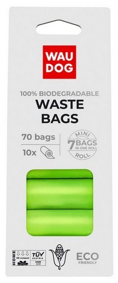 Collar WauDog Biodegradowalne woreczki higieniczne na psie odchody 70szt