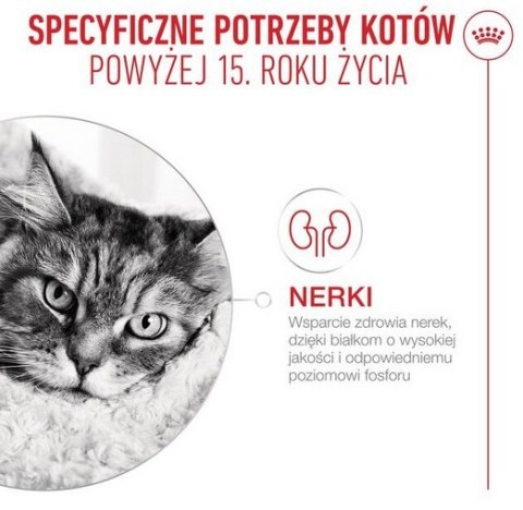Royal Canin Ageing +15 karma sucha dla kotów dojrzałych 400g
