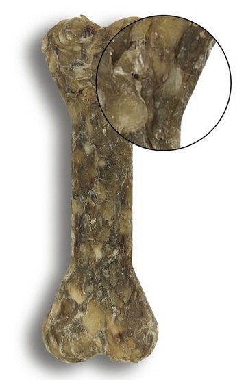 BUBAlicious Kość Puppy & Senior z krewetką, owocami dzikiej róży i witaminami 17cm [3723]
