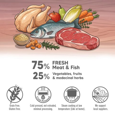 ARQUIVET FRESH półwilgotny przysmak z wołowiną 800g