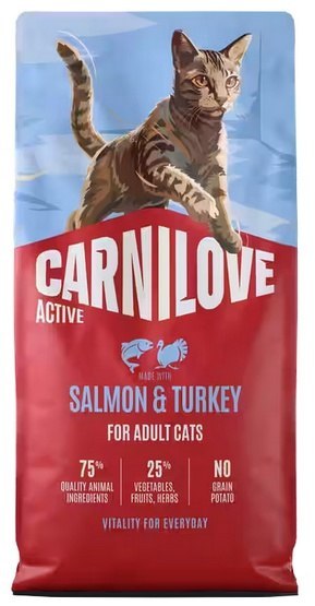 Carnilove Cat Active Salmon & Turkey - łosoś i indyk 2kg