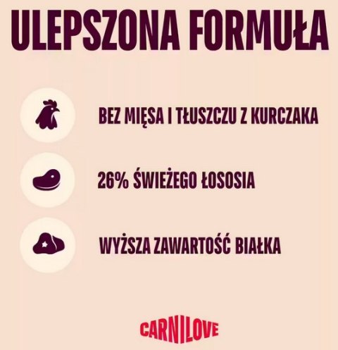 Carnilove Cat Active Salmon & Turkey - łosoś i indyk 2kg