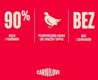Carnilove Cat Quail Sterilised - przepiórka w sosie saszetka 85g