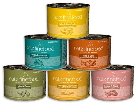 Catz Finefood Classic Collection II puszki multipack N.15-25 6x200g