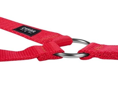 CHABA Szelki taśma regulowane nr 2 - obwód 50cm czerwone