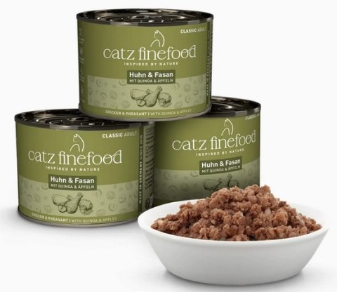 Catz Finefood Classic Kurczak i Bażant (N.15) puszka 200g