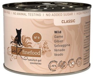 Catz Finefood Classic Dziczyzna (N.09) puszka 200g