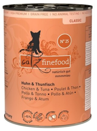 Catz Finefood Classic Kurczak i Tuńczyk (N.25) puszka 400g