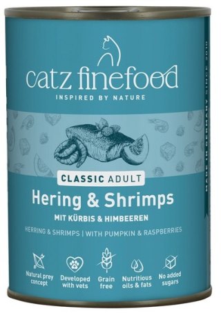 Catz Finefood Classic Śledź i Krewetki (N.13) puszka 400g
