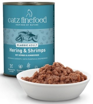 Catz Finefood Classic Śledź i Krewetki (N.13) puszka 400g