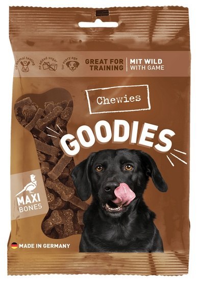 Chewies Goodies Trenerki Kosteczki Maxi Dziczyzna 200g