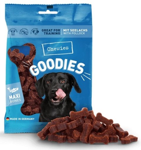 Chewies Goodies Trenerki Kosteczki Maxi Łosoś 200g