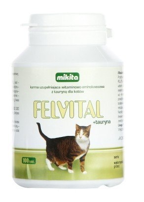 Mikita Felvital + Tauryna 100 tabletek
