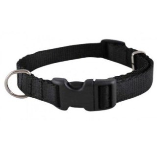 CHABA Obroża taśma regulowana M 16mm czarna