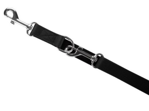 CHABA Smycz taśma regulowana L 20mm/260cm czarna