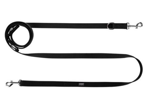 CHABA Smycz taśma regulowana M 16mm/260cm czarna