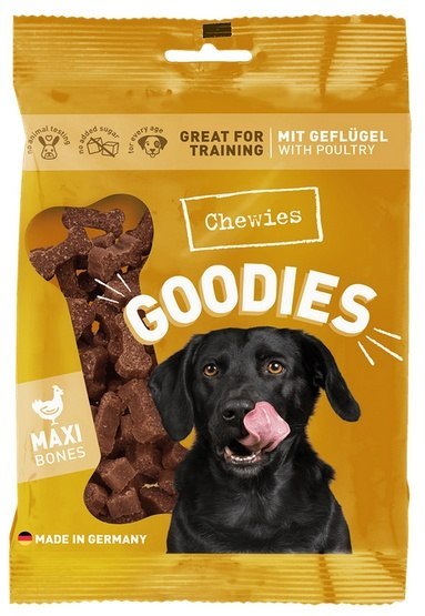 Chewies Goodies Trenerki Kosteczki Maxi Drób 200g
