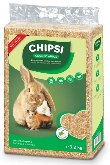 Chipsi Green Apple Ściółka 60L / 3,2kg