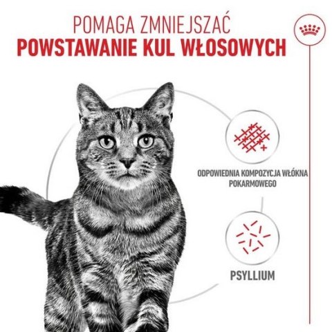 Royal Canin Hairball Care karma sucha dla kotów dorosłych, eliminacja kul włosowych 2kg