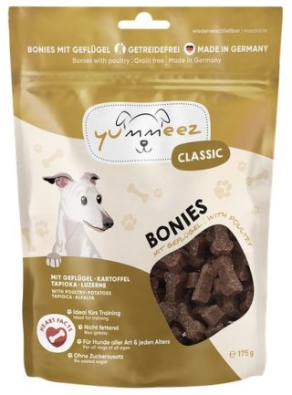 Yummeez Bezzbożowe Trenerki Kosteczki Drobiowe 175g