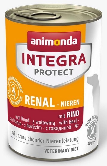 Animonda Integra Protect Nieren dla psa wołowina puszka 400g