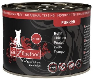 Catz Finefood Pure Drób (Purrrr N.103) puszka 200g
