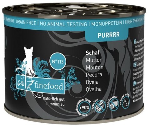 Catz Finefood Pure Owca (Purrrr N.113) puszka 200g