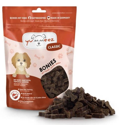 Yummeez Bezzbożowe Trenerki Kosteczki Wołowina 175g