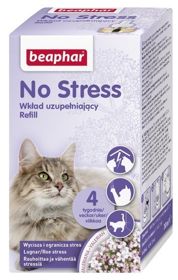 Beaphar No Stress Calming Refill - wkład do aromatyzera behawioralnego dla kotów 30ml