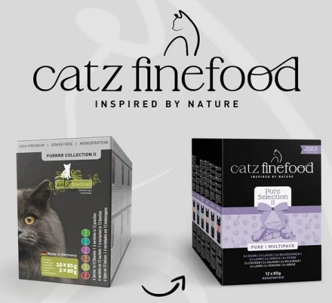 Catz Finefood Pure Selection (Purrrr Collection) II saszetki multipack 12x80/85g