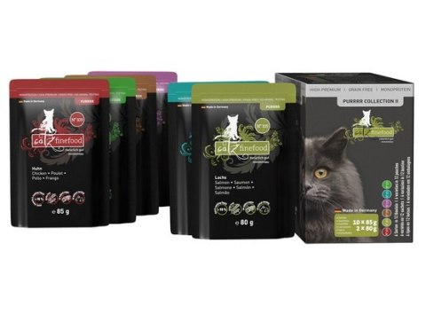 Catz Finefood Pure Selection (Purrrr Collection) II saszetki multipack 12x80/85g