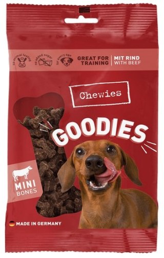 Chewies Goodies Trenerki Kosteczki Mini Wołowina 125g